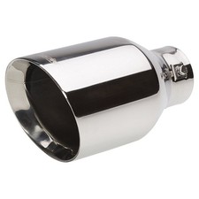 Embout de pot d’échappement universel inox rond Simoni Racing TRX/20