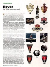 2014 Article - Iconic ROVER Logo Badge History - Tricycle to BMW