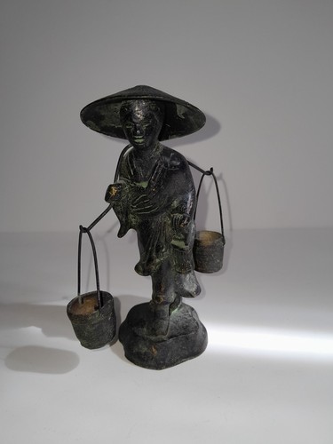 Statuette bronze - en,