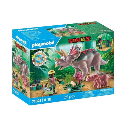 Playmobil 71821 tricératops - playmobil,