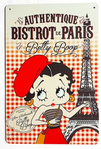 Plaque betty boop - betty,