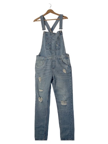 Zara salopette femme bleu - salopette,