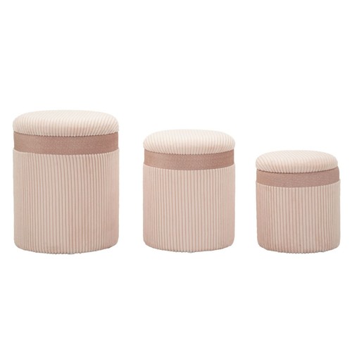 Lot poufs coffres - de,