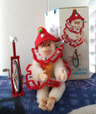 Jocko Chimp on Unicycle Steiff Golden Age of the Circus Animals Button in Ear