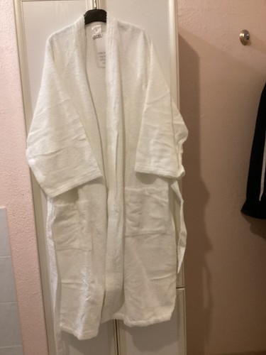 Peignoir blanc homme taille - blanc,
