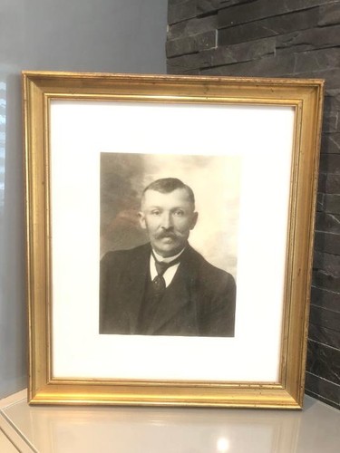 Cadre portrait ancien - , baguette