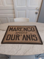 ancien tapis de cartes