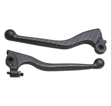 Poignée frein style carbone