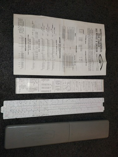 Graphoplex 640 regle calcul - ,