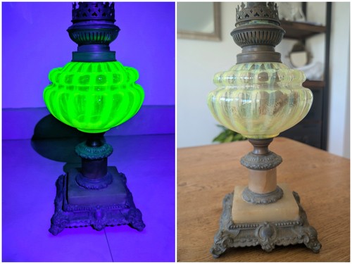 Rare lampe pétrole - à,
