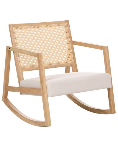 Fauteuil bascule tissu - fauteuil,