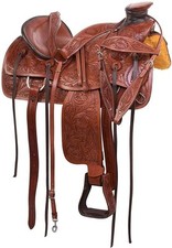 Western Horse Saddle Wade A