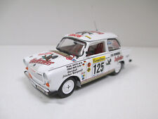 TRABANT P 601 N° 125 MONTE CARLO 1995 Pieds Nus par IXO RAC059 au 1/43