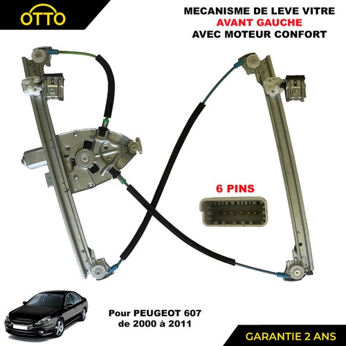 Leve vitre avant gauche - gauche, avec