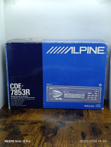 Autoradio alpine cde 7853r - alpine, cde-7853r