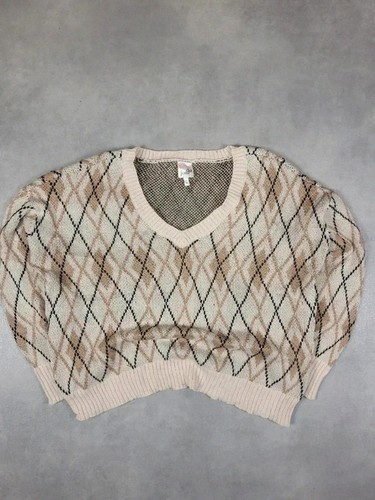 Pull maille léger vintage - maille,