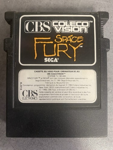 Space fury colecovision cbs - space,