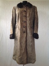 Manteau Fourrure Cuir Vintage
