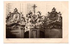 church of saint-martin de boscherville, confessional