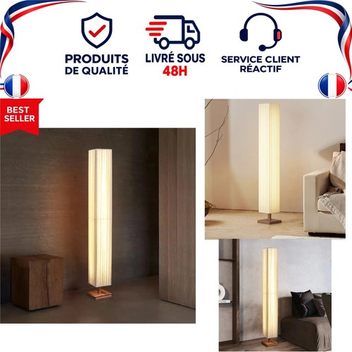 Lampadaire tissu led - tissu,