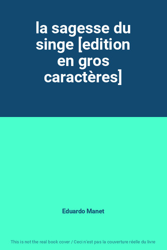 Sagesse singe edition - la, du