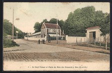 Old postcard Buc, le Carf-Volant and Porte du Bois de Gonards 