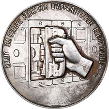 [#1505874] Switzerland, Medal, Gardy, Fabride d'appareillage électrique, Genève,