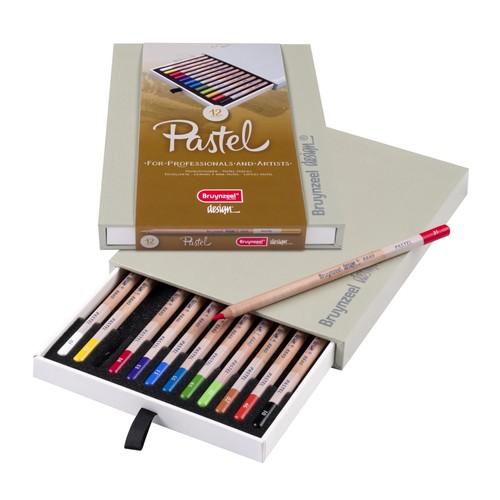 Bruynzeel pastel pencils - pastel, box