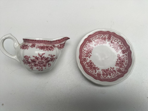 Mini pot lait sa soucoupe - lait,