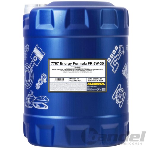 Mannol nrg formula fr - 10,