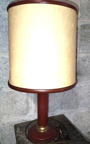 Lampe bureau cuir le - lampe, en