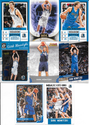 Dirk nowitzki card lot - 8,