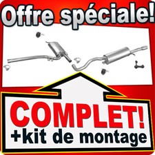 Ligne pot d'échappement pour AUDI A4 (B5) 1.6 Berline / Break Avant Silencieux