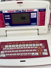 V-Tech Talking Whiz Kid Genius 1993 w/original box (damaged) WORKS
