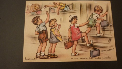 Cpsm humour germaine bouret - cpsm, /