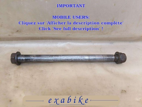 Axe roue arriere pour - roue,