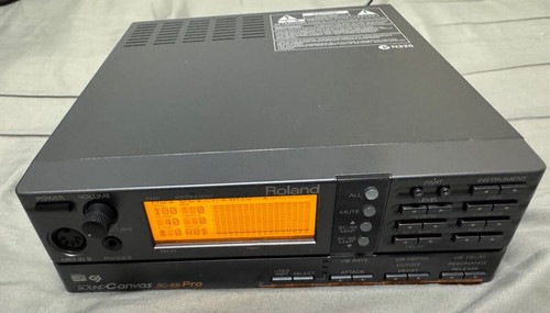 Roland pro sound canvas - sc-88,