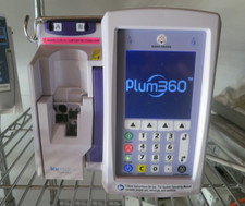 ICU Medical Plum360 360 Pump MFG 2016 With New Battery and Pole Clamp