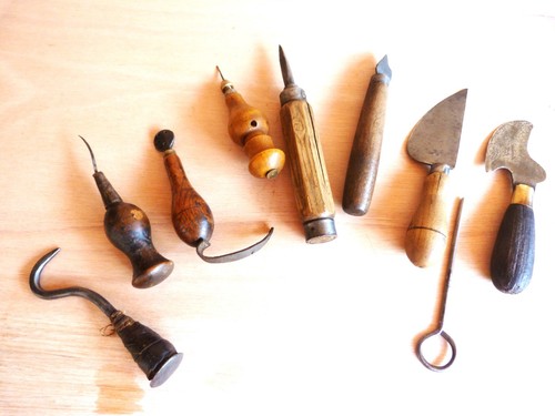 Lot anciens outils - lot,