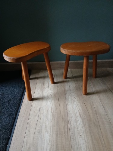 Ancien tabouret selle - tabouret, de