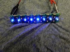 BLUE pushbutton/backlight