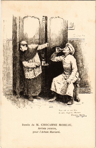 Cpa mariani dessin - cpa, mariani,