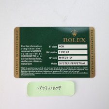 Rolex 179173 Oyster Perpetual