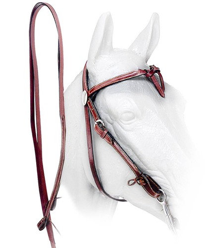 Bridon cuir occidental - bridon,