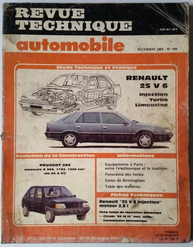 Rta revue technique automobile - rta,