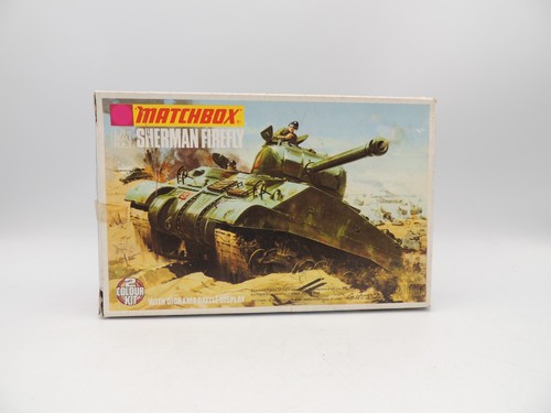 Maquette matchbox sherman - -,