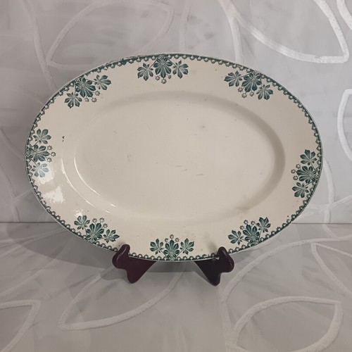 Plat ovale ancien terre - de, fer