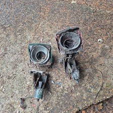 Triumph TR7 headlight units complete spares or repair motors used