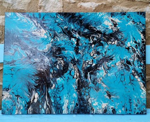 Tableau abstrait peinture - abstrait,