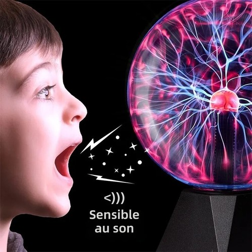 Boule plasma magique tactile - magique,